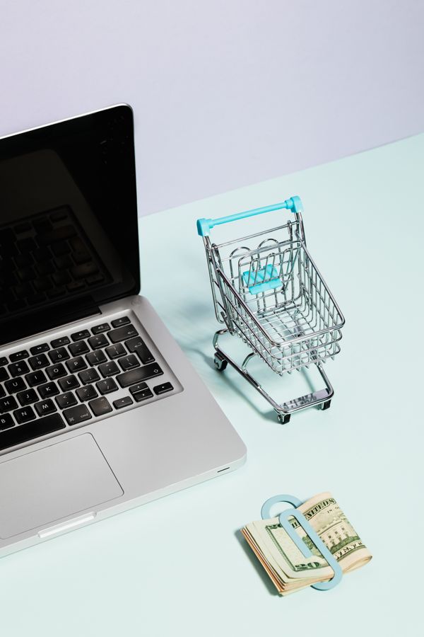 E-commerce business owner checking orders
